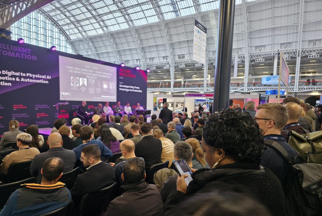 Photo from AI & Big Data Expo as while the prospect of AI acting as a digital co-worker dominated the day one agenda at the co-located AI & Big Data Expo and Intelligent Automation Conference, the technical sessions focused on the infrastructure to make it work.