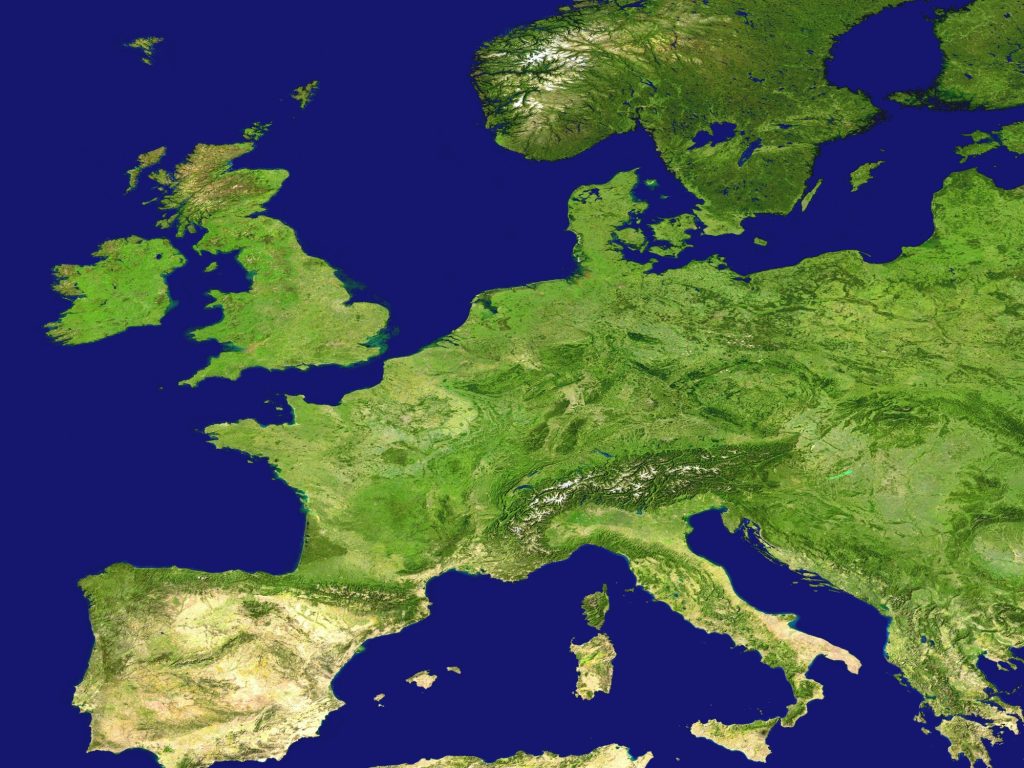 Map of the European continent as a trillion-euro AI prize sits on the table for Europe’s economy, and the region has the talent and raw ingredients to claim it.