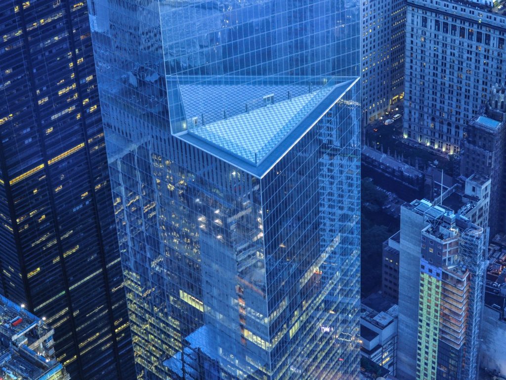 Wall Street at night as, for leaders in the financial sector, the experimental phase of generative AI has concluded and the focus for 2026 is operational integration.